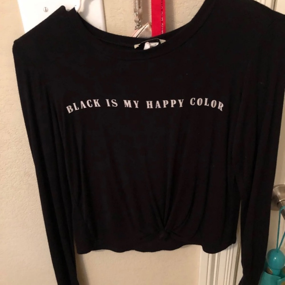 shirt black longsleeve